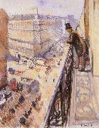 Edvard Munch Street landscape oil painting artist